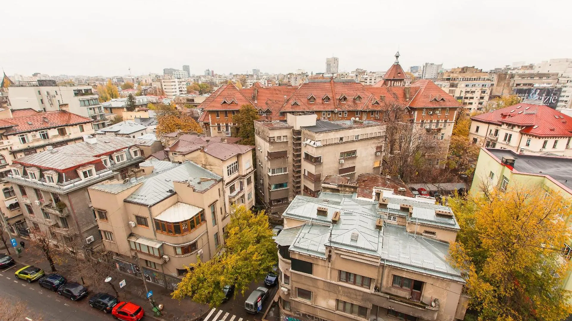 Appartamento Spacious Penthouse With Terrace And City-View Bucarest